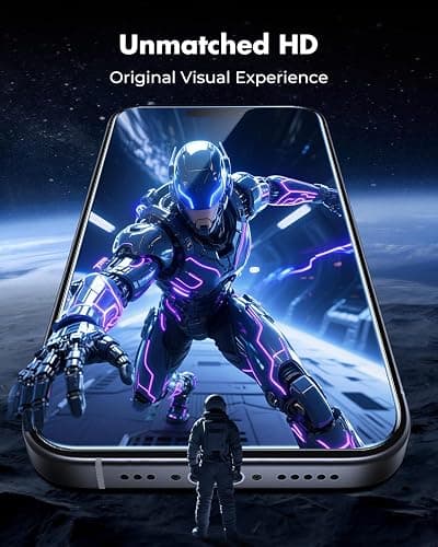 UNBREAKcable 2-Pack Screen Protector for iPhone 16 Pro,Tempered Glass | Double Shatterproof Glass[Easy Installation Frame][9H Hardness] [99.99% % HD Clear][Case Friendly]for iPhone 16 Pro 6.3 inch thumbnail 4