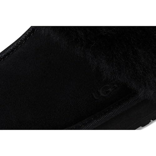 UGG Unisex-Child K Disquette Slipper - 4 Big Kid - Black thumbnail 6