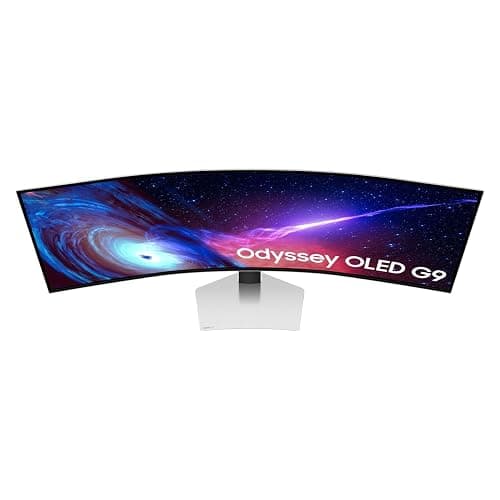 Samsung 49" Odyssey (G93SC) Series QD-OLED Curved Gaming Monitor | 240Hz, 0.03ms, DQHD, G-Sync Compatible, FreeSync Premium Pro, Adjustable Stand (LS49CG932SNXZA) thumbnail 18