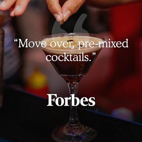 SAYSO: Espresso Martini Instant Cocktail Tea Bags | Infuses with Cold Water & Spirits for a Premium Craft Cocktail or Mocktail (25 Calories, 5g Sugar), 8-Pack thumbnail 6