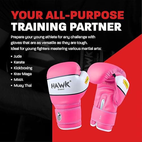 Kids Boxing Gloves for Kids Children Youth Punching Bag Kickboxing Muay Thai Mitts MMA Training Sparring Gloves thumbnail 7