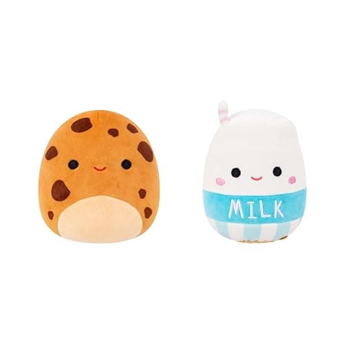 Squishmallows Original 8in Milk and Cookie FlipAMallows – Official Jazwares Plush (Little) - Image 1