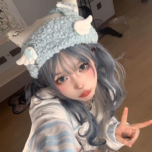 Zenrave Tenshi Kaiwai Accessories Jirai Kei Hat Cutecore Y2K Cute Tenshi Kawaii Jojifuku Harajuku Shoujo Outfit thumbnail 3
