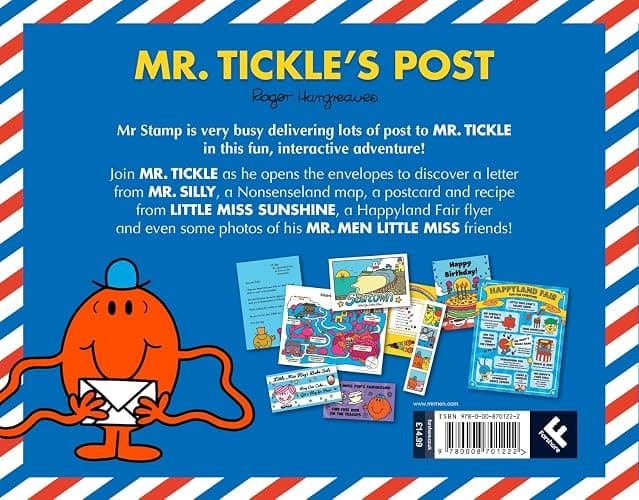 Mr. Tickle’s Post: With real mail to open and enjoy! From the brilliantly funny illustrated classic children’s series. (Mr. Men and Little Miss) thumbnail 2