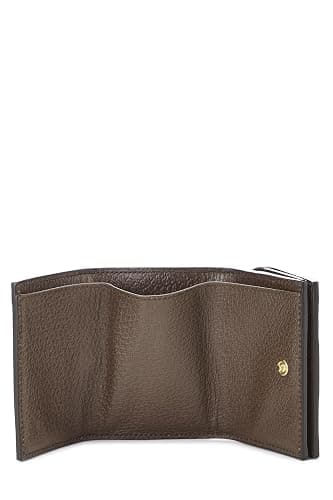 Gucci, Pre-loved Original GG Supreme Canvas Ophidia Compact Wallet, Brown thumbnail 4