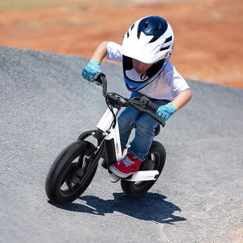 Hiboy BK1 Kids Electric Balance Bike, Ages 3-5, 12-Inch Tires, UL 2272 | Two speed modes at 5.6 and 9 MPH, adjustable seat and up to 4.9-mile range thumbnail 2