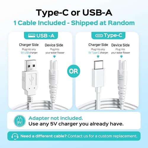 COSLUS ADA Accepted C50 Water Dental Flosser, 4 Modes 5 Power Levels, Pink | Professional Water Teeth Pick for Braces, Orthodontics & Sensitive Gums, Compact Cordless for Family Home Travel thumbnail 2