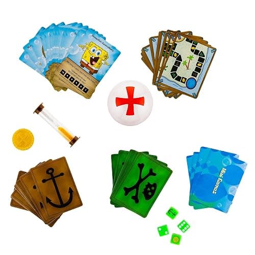 Nickelodeon Spongebob Squarepants Flying Dutchman's Treasure Hunt Board Game | Fun Family Entertainment for 2-6 Players thumbnail 4