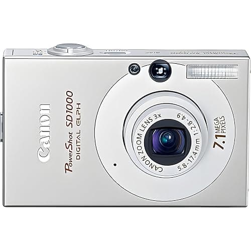Canon PowerShot SD1000 7.1MP Digital Elph Camera with 3x Optical Zoom (Silver) (OLD MODEL) thumbnail 2