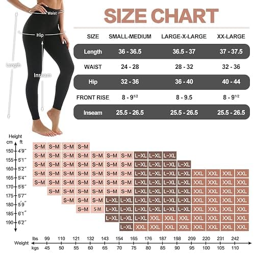 Laite Hebe Leggings for Women - High Waisted Full Length Buttery Soft Yoga Pants for Workout Athletic Daily thumbnail 7