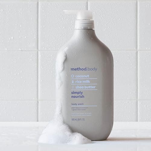 Method Body Wash, Simply Nourish, Paraben and Phthalate Free, Biodegradable Formula, 28 oz (Pack of 1) thumbnail 6