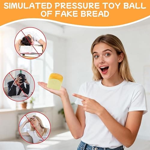 Dayingjiang Hawaiian Rolls Taba Squishy Fidget Toys Adults, Stress Relief Toys for Office and Home, Squishy Toys for Autism, Squeeze Squishies thumbnail 6