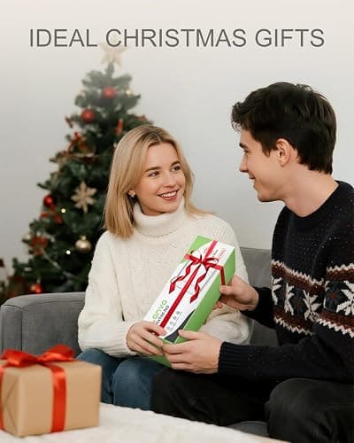 Christmas Gifts for Her Mom Dad Women Men, Electric Heating Pad for Period Cramps & Back Pain Relief, Portable Heat Pad for Neck and Shoulders, 10 Heat Settings, ETL Certified, 12"x24", Gray thumbnail 2
