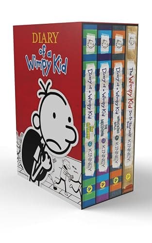 Diary of a Wimpy Kid Box of Books 12-14 Plus The Wimpy Kid Do-It-Yourself Book: Hardcover Gift Set - Image 1