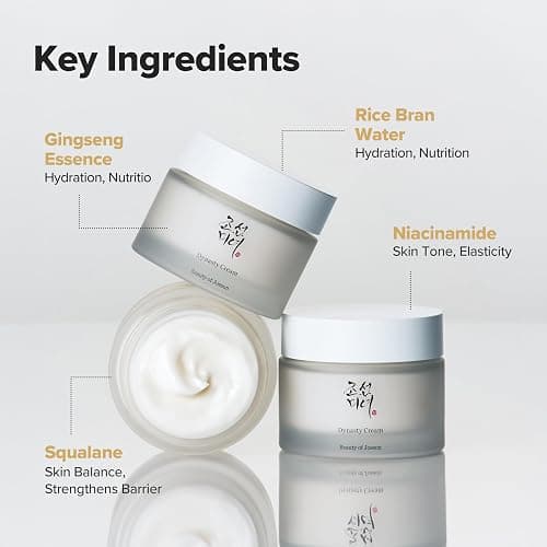 Beauty of Joseon Dynasty Cream Hydrating Face Moisturizer for Dry, Sensitive Skin, Korean Skincare for Men and Women 50ml, 1.69 fl.oz. thumbnail 5