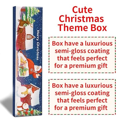 Stocking Stuffers for Men, 2 Pack Extendable Back Scratcher, Christmas Gifts for Men, Santa's Claws Telescopic Back Scratchers with Christmas Gift Box, Red Massage Tool for Back with Rubber Handles thumbnail 3