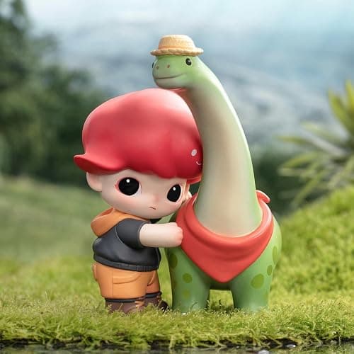 POP MART DIMOO Jurassic World Series Blind Box Figures, Random Design Action Figures Collectible Toys Home Decorations, Holiday Birthday Gifts for Girls and Boys, Single Box thumbnail 7