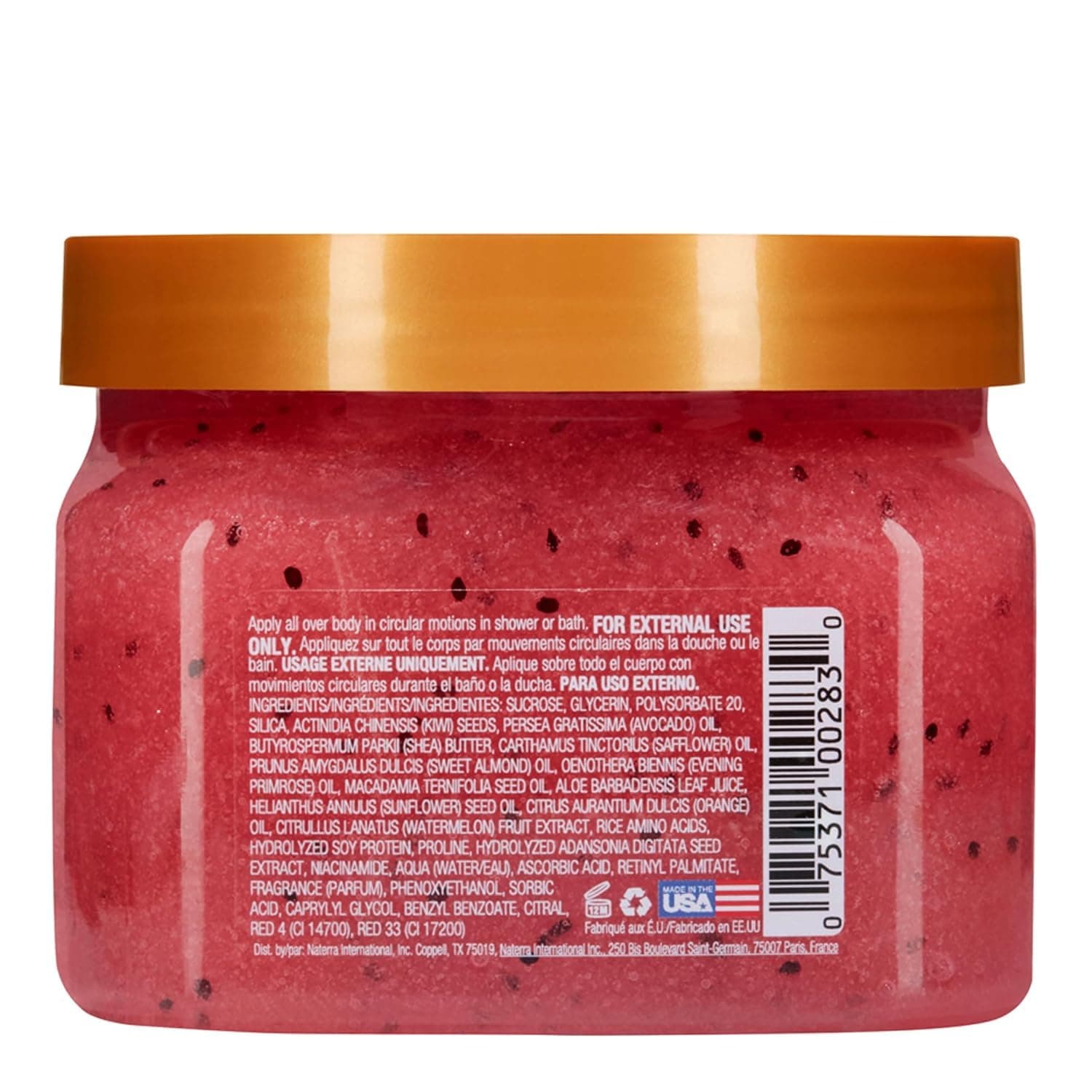 TREE HUT, Watermelon Shea Sugar Scrub, Exfoliante Corporal de Azúcar Natural con Manteca de Karité y Esencia de Sandía, Exfolia e Hidrata la Piel, 510 gramos thumbnail 7