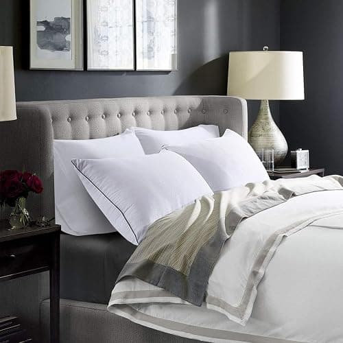 HUXMEYSON Pillows Standard Size Set of 4, Bed Pillows Set of 4, Down Alternative Luxury Hotel Pillows for Sleeping and for Side and Back Sleepers thumbnail 7