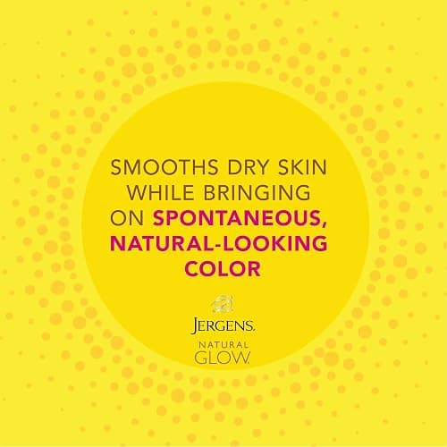 Jergens Natural Glow Instant Sun Tanning Moisturizer + Bronzer, Lightweight Sunless Tanning for Natural-Looking Color, Deep Bronze, 6 Oz thumbnail 4