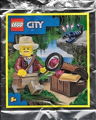 LEGO City Jungle Explorer Minifigure Foil Pack Set 952110 (Bagged) - Image 1