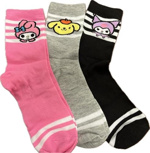 Hobby Lobby Women's Hello Kitty & Friends Mid Crew Socks thumbnail 3