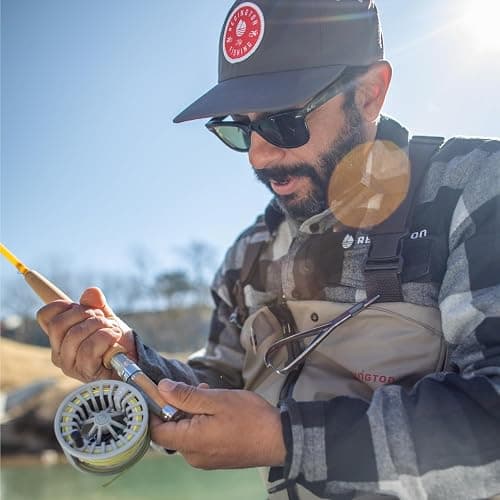 Redington Zero Fly Fishing Reel – Ultralight Trout Reel with Clicker Drag System, Large Arbor, Quick-Change Spool & Twin-Molded Handle – Durable Die-Cast Construction, 2/3 & 4/5 Weight Options thumbnail 7