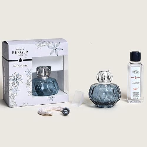 MAISON BERGER - Giftset Lampe Berger - Model Rosalie - Home Fragrance Diffuser - 7.6 x 4.8 x 7.7 inches - Includes Fragrance Exquisite Sparkle 250 milliliters - 8.45 Fluid Ounces (Blue) thumbnail 3