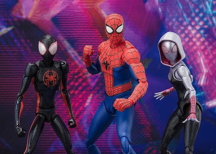 TAMASHII NATIONS - Spider-Man: Across The Spider-Verse - Peter B. Parker & MayDay Parker S.H.Figuarts Action Figure thumbnail 11
