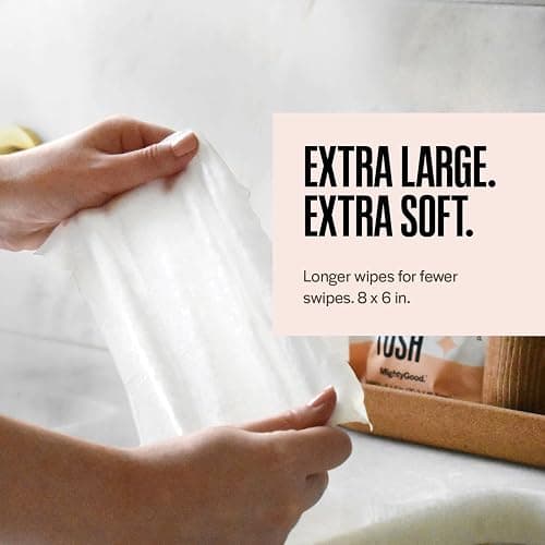 Wipe That Tush On-The-Go Flushable Wipes, 1 Pack of 30, Fragrance Free thumbnail 3