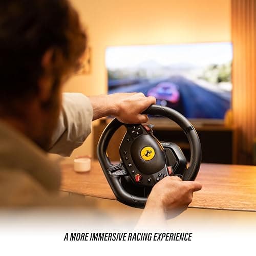 Thrustmaster T98 Ferrari 296 GTB Racing Wheel and Pedal Set (compatible with PS5, PS4 & PC) thumbnail 3
