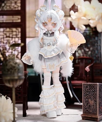 CALEMBOU 1/8 BJD Blind Box, Elite Agent Series Decoration Ball Jointed Doll, Cute Dress Up Doll with Joints, Collectible Action Figure for Birthday thumbnail 8