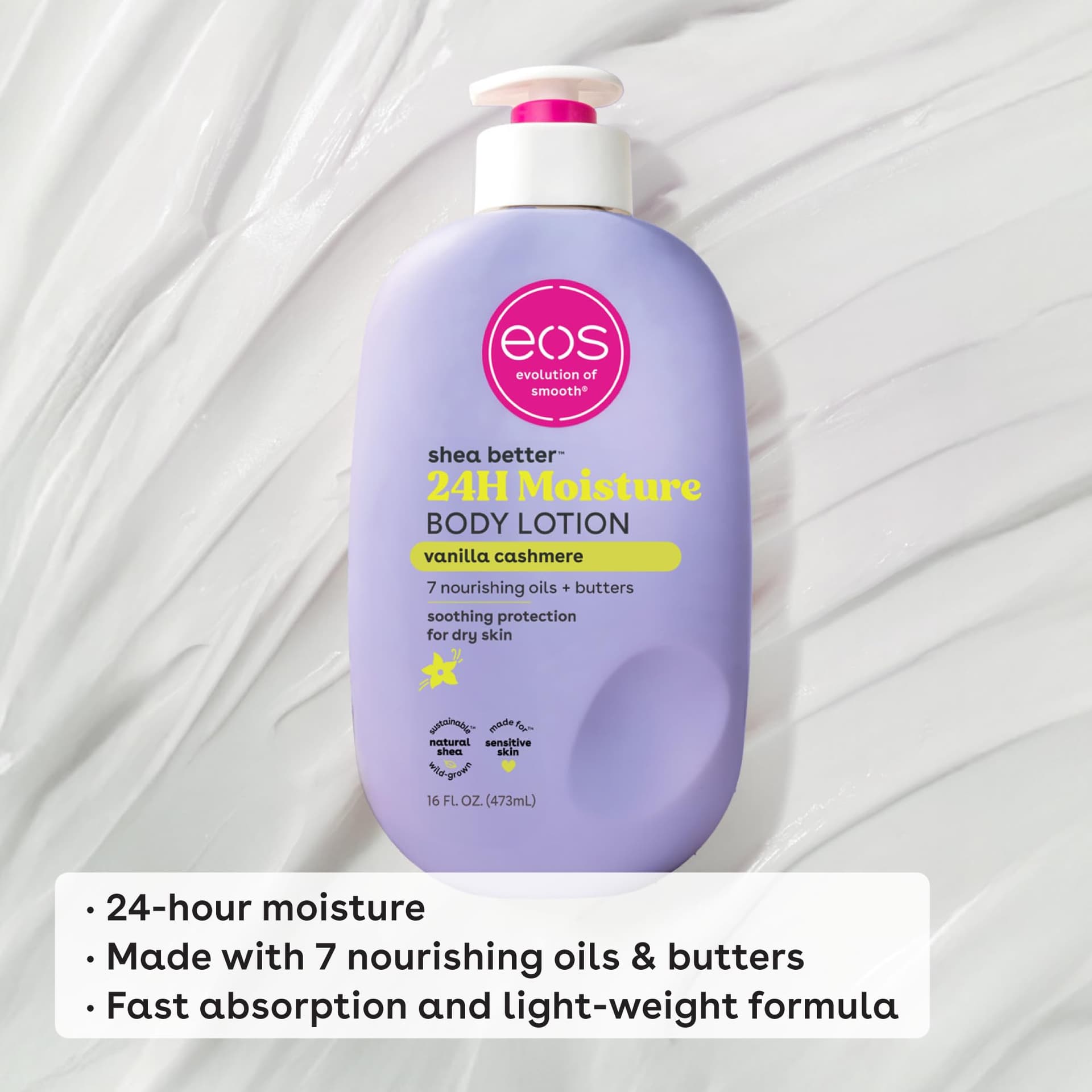 Shea Better 24H Moisture Body Lotion Vanilla Cashmere thumbnail 4