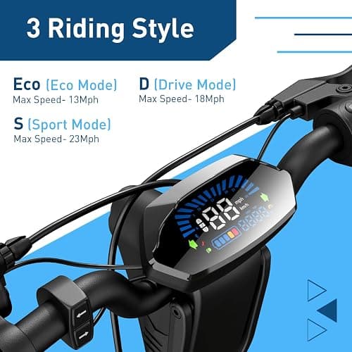 Hiboy S2 Pro/X300 Electric Scooter, 500W Motor, 10"/12" Tires, 25/38 Miles Range E Scooter, 19/23 Mph Folding Commuter Electric Scooter for Adults thumbnail 5