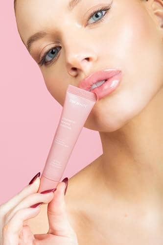 ESW Beauty Strawberry Banana Smoothie Lip Treatment - Soft Pink Nude Tint with Shea Butter, Hyaluronic Acid, Strawberry & Banana for Intense Hydration & Dryness Prevention thumbnail 7