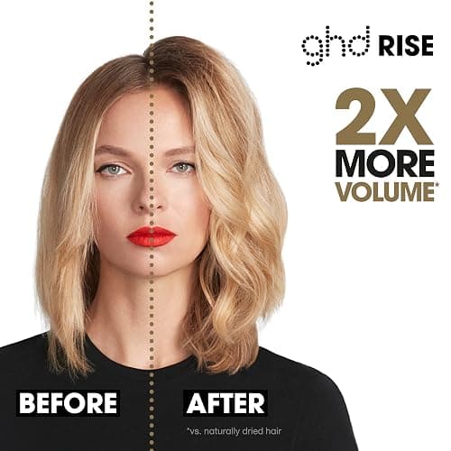 ghd Rise Volumizing Hot Hair Brush - Professional 1.25” Hot Brush for Dry Hair with Maximum Root Lift, 2x Volume, 365ºF Safe Styling Temperature Technology and Auto Sleep Mode - Black thumbnail 4