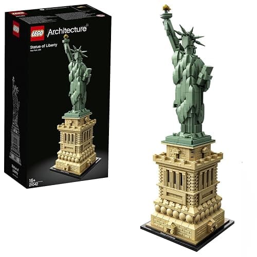 LEGO Architecture Statue of Liberty Model Kit for Adults to Build, Collectable New York Souvenir Building Set, Gift Idea for Women, Men, Her or Him, Home Decor, Creative Activity 21042 - Image 1