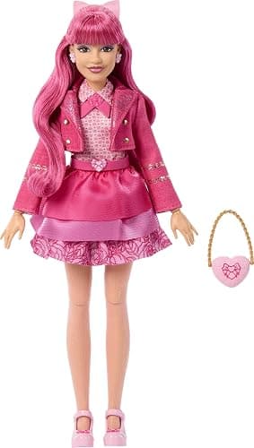 Mattel Disney Descendants: Wicked Wonderland Fashion Doll & Accessory, Pink Sister of Red & Daughter of Queen of Hearts with Movie-Inspired Clothing thumbnail 6