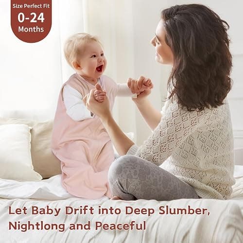 Wrrernsin Baby Sleep Sack 0-6 Months,100% Cotton TOG 0.5 Wearable Blanket for Newborn and Infant, 3 Pack 2-Way Zipper Lightweight Sleeping Bags for Toddler thumbnail 8