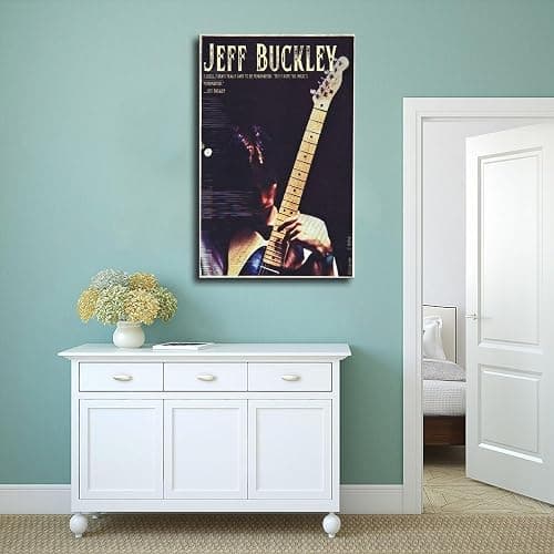 SMART COLOR Jeff Buckleys Fan Art10 Canvas Poster Bedroom Decor Landscape Office Room Decor Gift 12" L X 18" W thumbnail 4