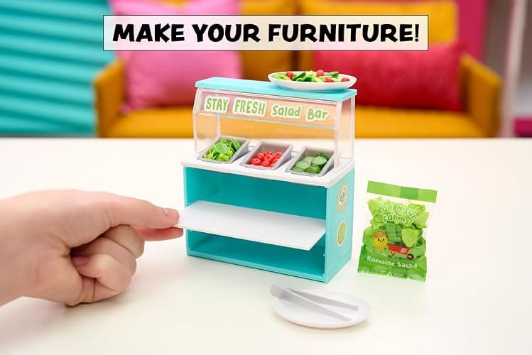 MGA's Miniverse Make It Mini Spaces Furniture (2 Pack), Mystery Surprise Packaging, Mini Collectibles, Replica Food, Replica Plants, Customize, DIY Crafts, Hobby, Collectors, Display, Gifts, 8+ thumbnail 3