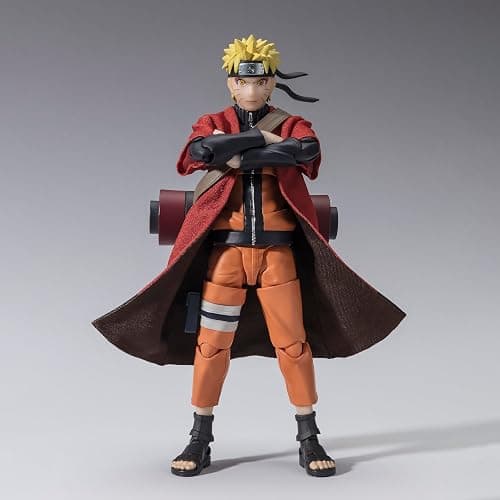 TAMASHII NATIONS Naruto Uzumaki Sage Mode Savior of Konoha Ver. Fig. 14.5 cm Naruto Shippuden SH figuarts p - Image 1