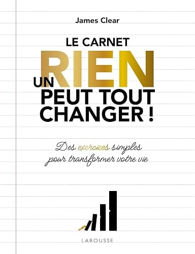 Un rien peut tout changer - le carnet officiel: Atomic habits - un carnet imaginé par James Clear - Image 1