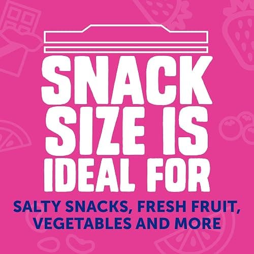 Ziploc Storage Bags Variety Pack, 190ct Total, 42ct Storage Gallon and 48ct Storage Quart, 50ct Sandwich and 50ct Snack thumbnail 6