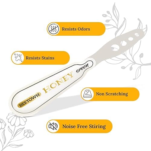 Elephant Park 100% Raw Unfiltered Honey Spoon Stirrer 20 Pack Premium US Grade A Non-GMO Individually Wrapped And Sealed On The Go Single Serve Natural Sweetener thumbnail 6