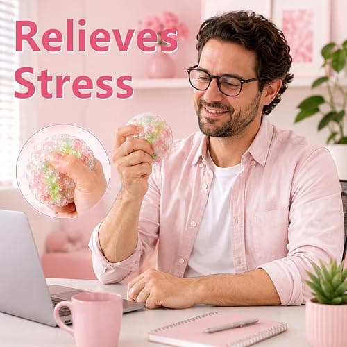 20PCS DIY Stress Ball Making Kit,Empty Stress Ball Skin with Expander & Vacuum Tool,Make Your Own Squishies,Complete Squishy Maker Kit for Adults thumbnail 5