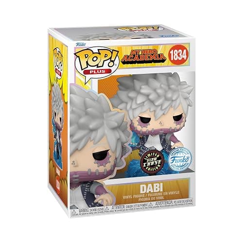 Funko Pop! Plus Animation: MHA - Dabi - 1/6 Quote For Rare Chase Variant - Glow In The Dark - My Hero Academia - Vinyl Collectible Figure - Gift Idea - Official Merchandise - Anime Fans thumbnail 3