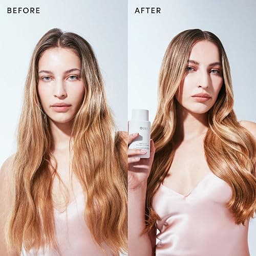 OUAI Hair Gloss - In-Shower Shiny Hair Treatment & Glaze (6 Oz) | With Frizz Control - Heat Protectant Infused with Hyaluronic Acid, Rice Water & Panthenol - Paraben, Phthalate & Sulfate Free thumbnail 4