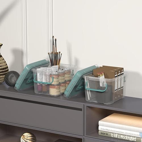 Covetree 2-Pack Clear Plastic Medicine Storage Organizer & First Aid Box – Multi-Layer Medicine Storage Box, Durable Medicine Organizer, Clear Medicine Storage Box for Home, Office & Travel thumbnail 6