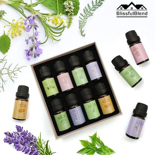 Aromatherapy Essential Oils Set, Pure Essential Oils for Diffusers for Home Care, Skin, Candle Making 8pcs -Peppermint, Lavender, Eucalyptus, Tea Tree, Rose, Rosemary, Clove, Orange 10 ML thumbnail 7